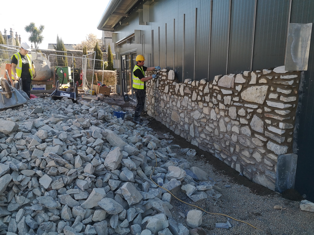 Rubble Walling